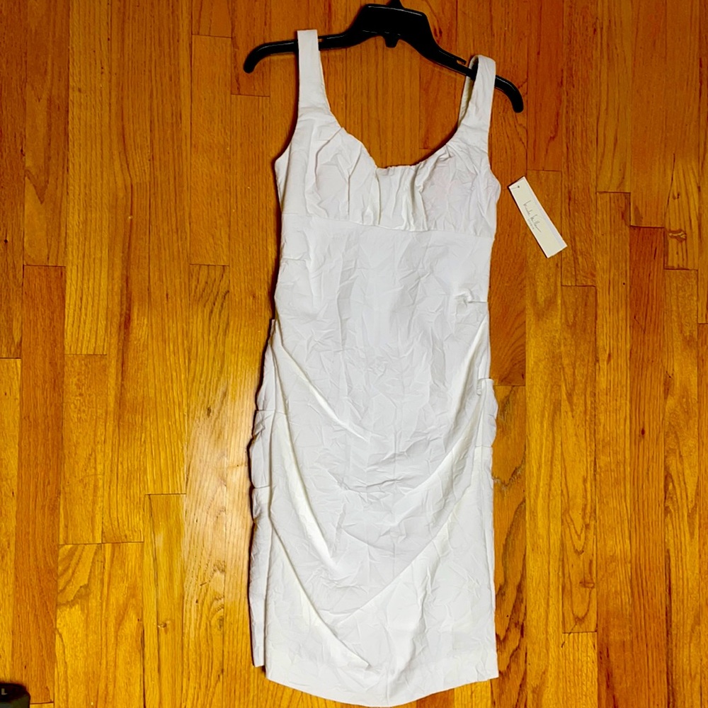 Nicole Miller white dress brand new